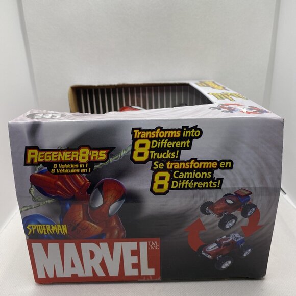 The Amazing Spider-Man Regener8’rs 8 Vehicles In 1 Toy Vehicle Car Marvel - Picture 7 of 16